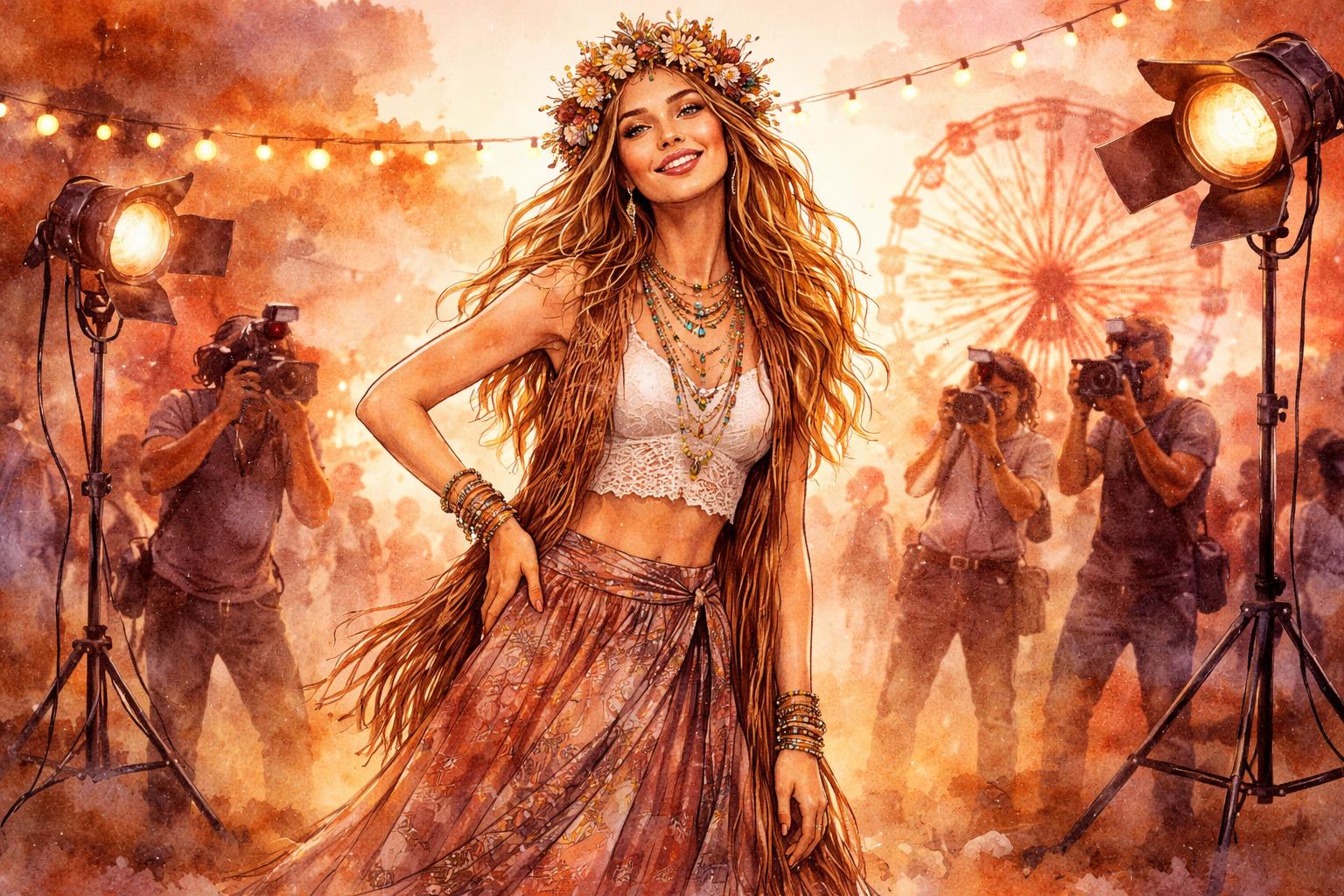 Spring Bohemian Magazine Photoshoot